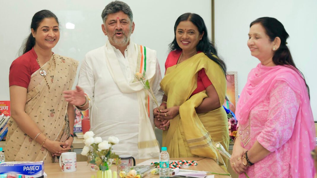 Rashtriya Mahila Congress New Delhi - CM DK Shivakumar Rashtriya Mahila Congress New Delhi - CM DK Shivakumar
