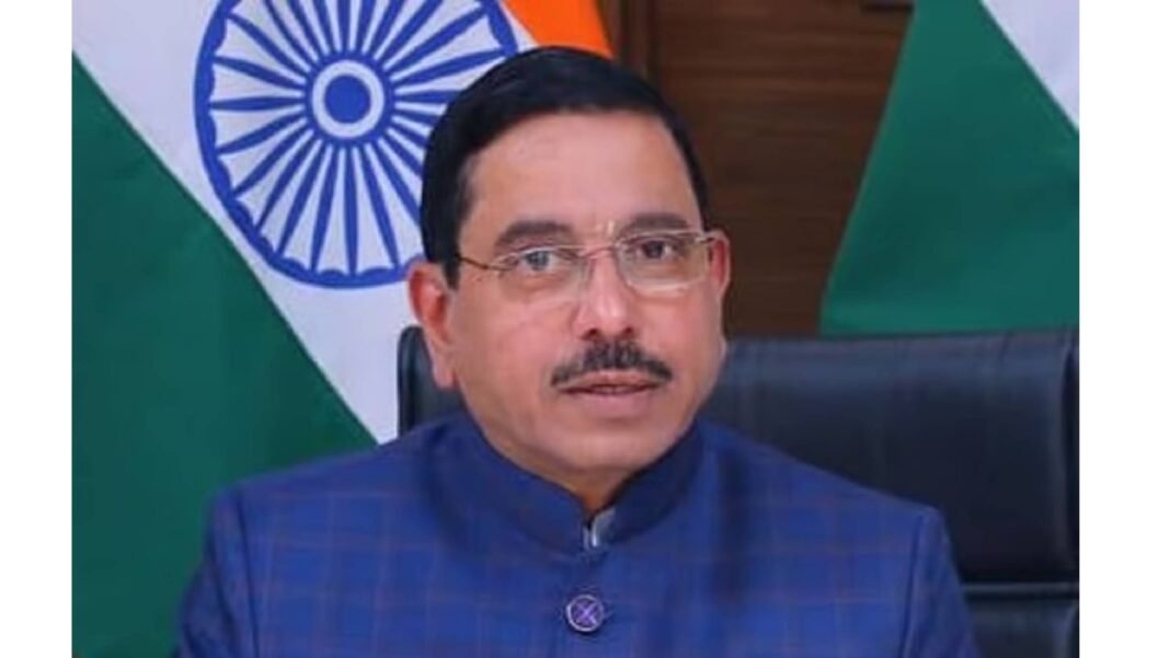 Joshi State Government's conspiracy - Pralhad Joshi.