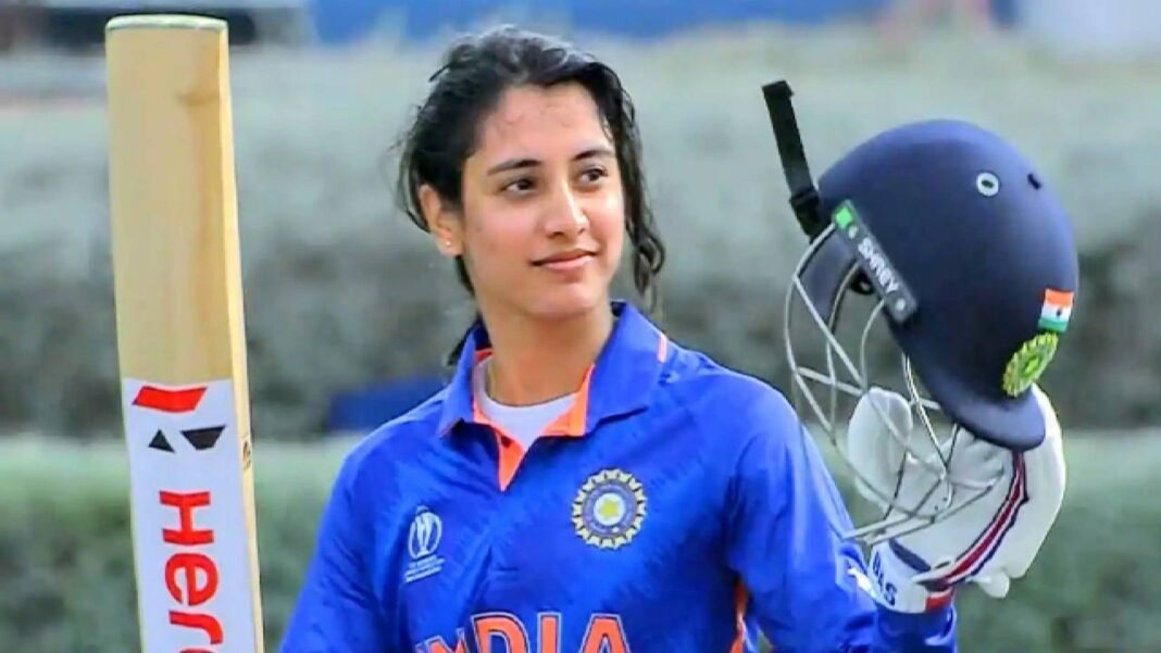 smrithi mandhana - Mahila world cricket smrithi mandhana - Mahila world cricketer